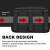 Tactical Pouch, Molle EDC Pouch Bag with Adjustable Waist Strap,