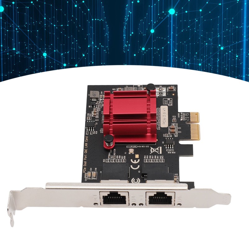 Dual Port PCIe Gigabit Network Card 1000M PCI Express Ethernet
