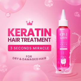 CP-1 3 Seconds Perfect Hair Fill-Up Ampoule Hair Ringer Mask 170 ml Hair Treatment Hair Mask Salon Care Rich Nutrient Protein Collagen Silk Keratin Quick Easy Home Use