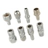 8PCS BSP 1/2 InchPneumatic Quick Coupler Plug Socket Set, for