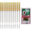 10Pcs Sewing Machine Needles,Big Eye Sewing Machine Home Sewing Machine