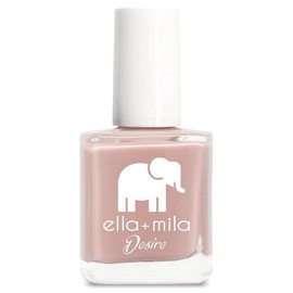 ella+mila ella+mila Desert Suede Nail Polish - Quick Drying Nude Nail Polish - "17-Free" & Chip Resistant Nude Brown Nail Polish - Vegan & Cruelty-Free Regular Nail Polish - Fast Dry Nail Polish (0.45 Fl.Oz.)