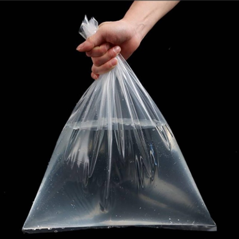 100 Pcs 6"x12" Clear Fish Shipping Bags, Leak-Proof, 2 Mil