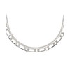Lucky Brand Chunky Chain Layer Necklace, Silver, One Size