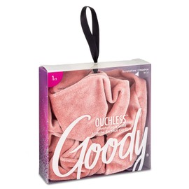 Goody Icy Holiday XL Scrunchies - 1 Count, Velvet - Ouchless Comfortable Hold Hair Accessories for Men, Women, Boys and Girls to Style With Ease and Keep Your Hair Secured - For All Hair Types