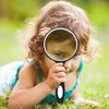 Large 10X Magnifying Glasses for Reading, Handheld Magnifying Glass for