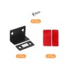 sourcing map 2pcs Cabinet Magnetic Catch, L-Shaped Ultra Thin Magnetic