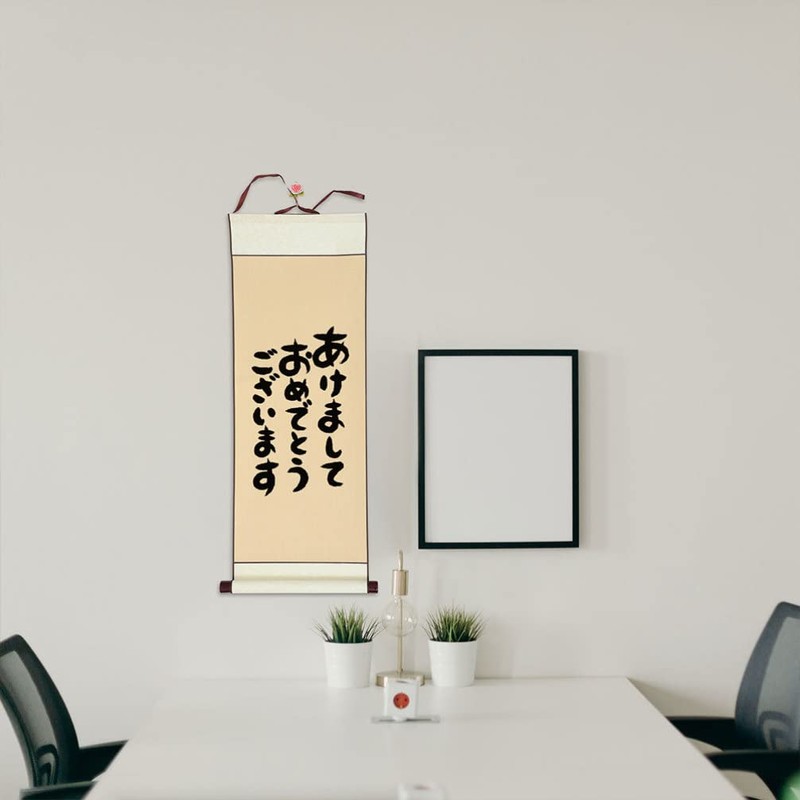 2pcs Blank Hanging Scroll Chinese Xuan Paper Chinese Calligraphy Blank