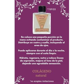 Colágeno natural - óptimo cuidado de la piel - serum de uso tópico, cuidado de la piel y prevención de arrugas