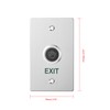 Infrared Sensor Exit Button IR Touchless Door Release 304 Stainless