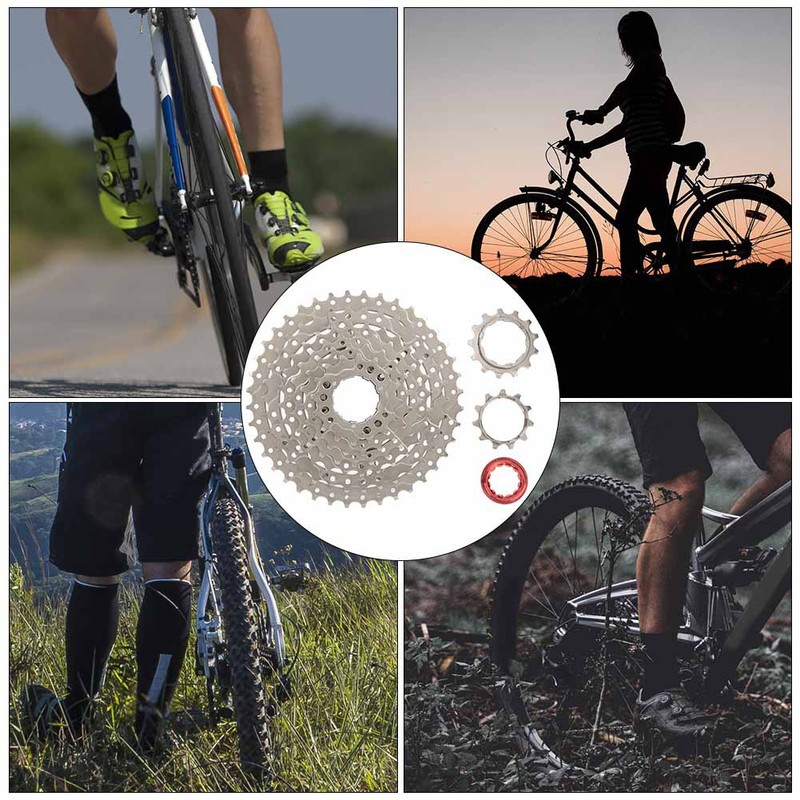 8 Speed 11-40T Mountain Bike Steel Cassette Freewheel Bicycle Accessory