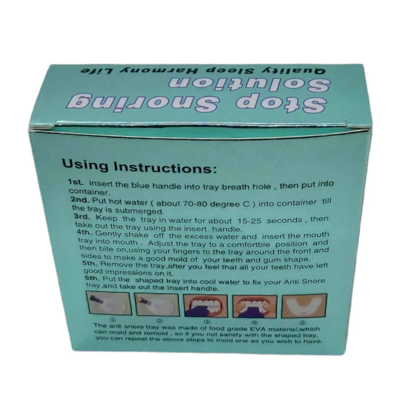 3x Anti Snoring Aid Mouth Guard - Adjustable Mouthguard Sleeping