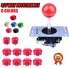 Arcade Game Controller Joystick Kits, ABS Zero Delay Game Joystick