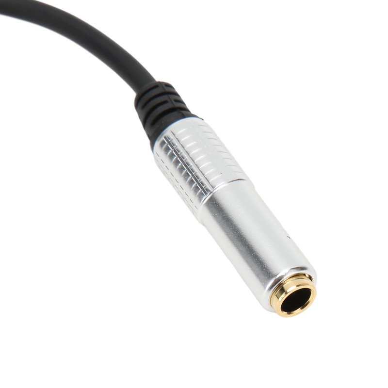 6.35mm to Dual 6.35mm Y Splitter Cable Professional 1/4 Inch