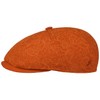 Alfonso D'Este Shelby Orange Flat Cap Peaked Cap Men's –