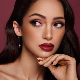 CUPENDA Koi Fish Earrings Sterling Silver Fish Dangle Drop Tassel Threader Earrings Jewelry for Women