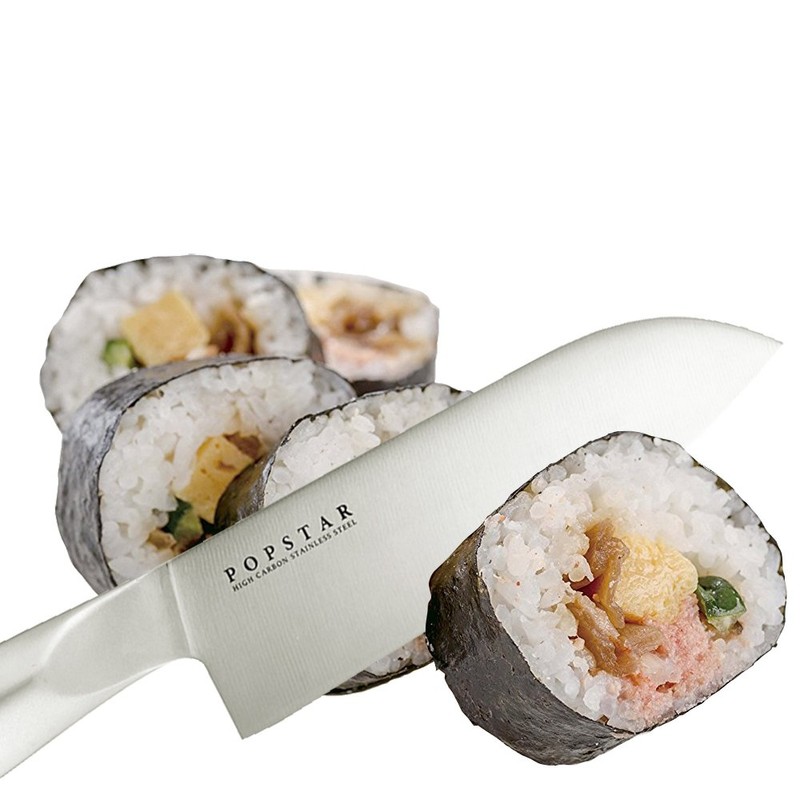 Kai Corporation AB5113 High Carbon Stainless Steel Santoku Knife, 5.7