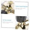 CHILDWEET Gas Flow Indicator Argon Regulator for Measurement Durable Reliable