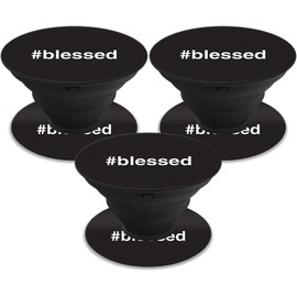 MightySkins Skin Compatible with PopSocket PopSocket - Blessed | Protective, Durable, and Unique Vinyl Decal wrap Cover | Easy to Apply, Remove, and Change Styles | Made in The USA