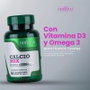 Herbalia Lab Calcio Max 600 Con Vitamina D3 Y Omega