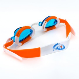 Flipper SwimSafe 1035 - Swimming Goggles for Children with Adjustable Closure, UV Protection and Anti-Fog, Includes Glasses Case