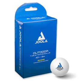 JOOLA 42183 Table Tennis Balls Outdoor 40+ mm Table Tennis Training Balls White Pack of 12