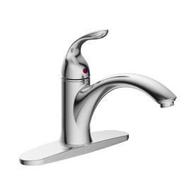 LaSalle Bristol Single Handle Vessel Faucet Chrome Sink Metal Brass Bristol Utopia