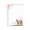 Writing Paper Set for Girls Horse with Foal Horses Letter