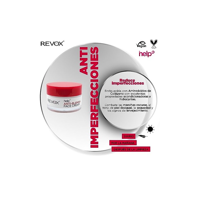 REVOX B77 HELP PACK SUERO ANTIMANCHAS - CREMA FACIAL ANTI-IMPERFECCIONES