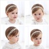 BTtime ベビー ヘアバンド 4点セット レースかわいい ヘアアクセサリー お 赤ちゃん 女の子 髪飾り