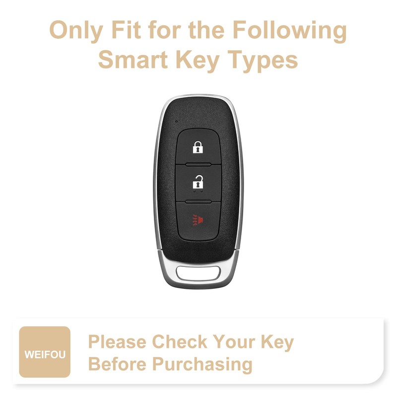 For Nissan Pathfinder Key Fob Cover 2026, 3 Button Key