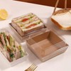 ROSPAKTEK 60 Pack Bakery Boxes - 4x4x2.5 Inch Charcuterie &
