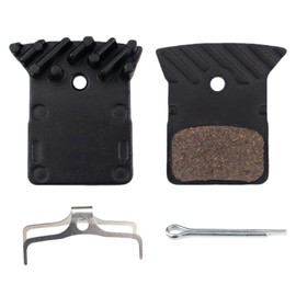 Xumann 1 Pair Bike Disc Brake Pads with Cooling Fin for L04a L05a