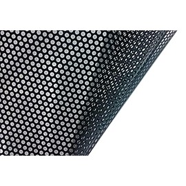 VViViD Black Perforated Vinyl Window Film to Prevent Bird Strike (54 inches x 120 inches Bulk Roll)