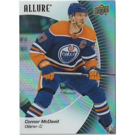 2023-24 Upper Deck Allure Black Rainbow Connor McDavid Oilers Card #68 (J2GO)