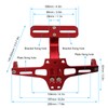 CNC License Plate Holder, Motorcycle License Plate Holder, Adjustable, CNC