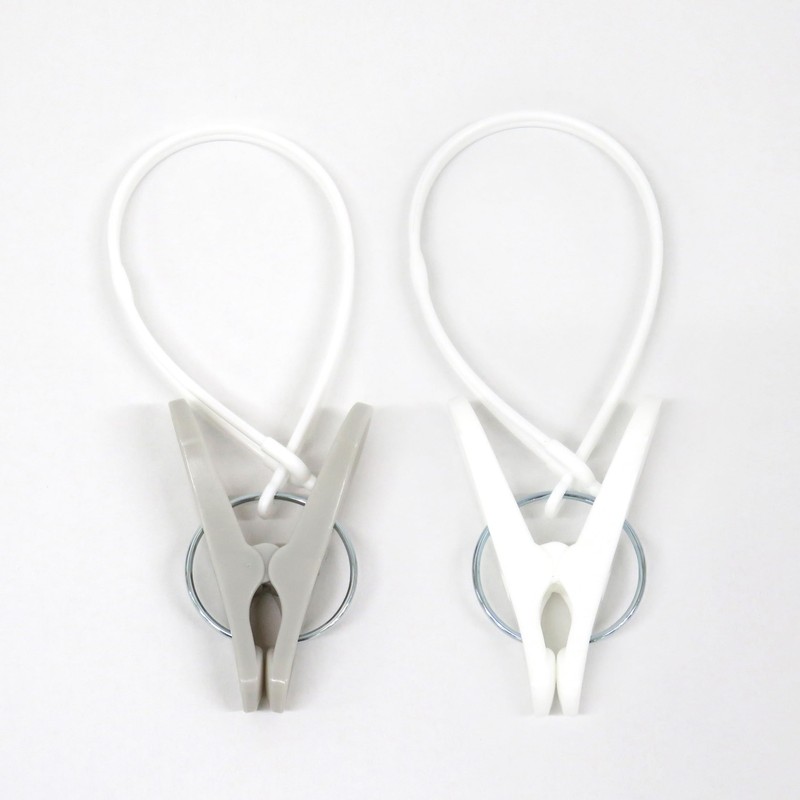 Towa Sangyo 20364 Pinch String Included, 8 Pieces, Clothespins with