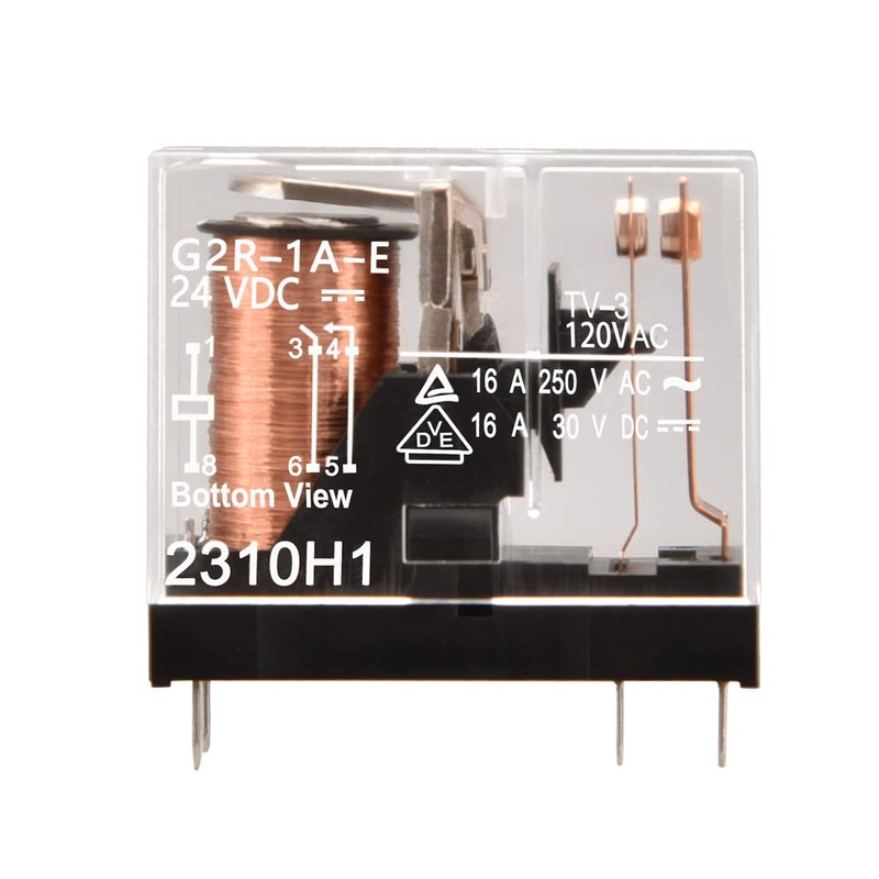 Heschen Relay Electromagnetic G2R-1A-E 24VDC SPST Closer 16A / 250VAC