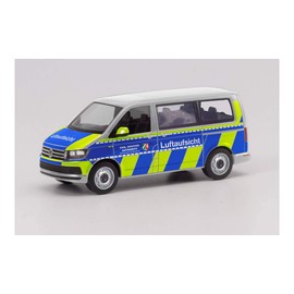 herpa 096188 VW T6 Bus "Civil Aviation Authority/Luftaufsicht" (North Rhine-Westphalia/Düsseldorf) Model, Multicoloured