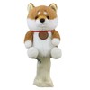 Kyūto Hanbai Golf Club Head Cover Mamesiba (Brown) H0022