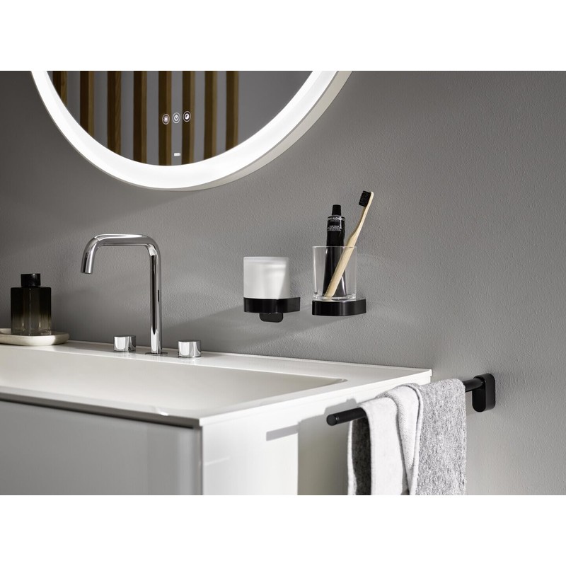 Emco Flow 2721 Liquid Soap Dispenser with Cup, Chrome