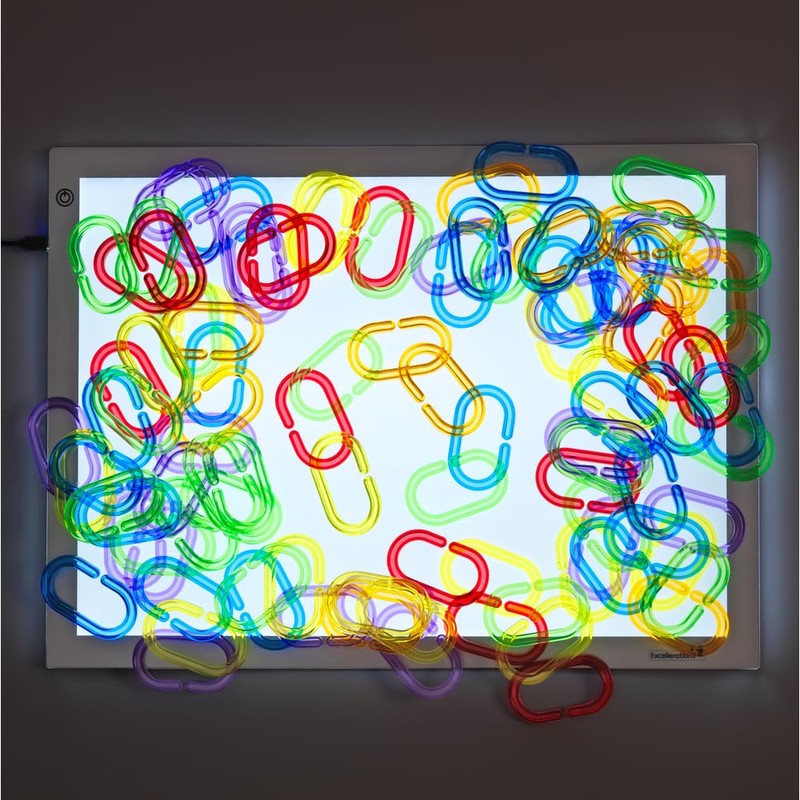 Excellerations Translucent Linking Rings ? 180 Pieces