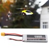 RC LiPo Battery 7.4V 2S 1800mAh 25C Rechargeable Lithium Polymer