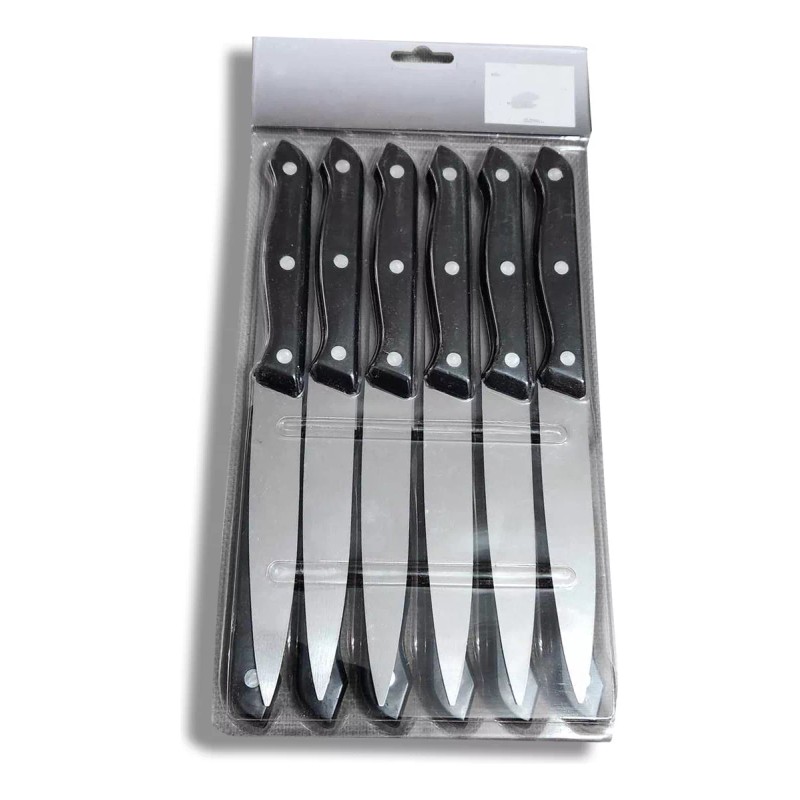 mdj Cuchillos Lisos 12 Piezas