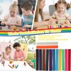 Kinmsito Pack of 1500 Wax Craft Sticks for Children, 13