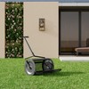 Hipicute 24-Inch Multi-Function Lawn Spreader - Ideal for Compost, Mulch,