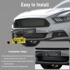 BGGTMO License Plate Bracket Holder- Front License Plate Mounting Kit,