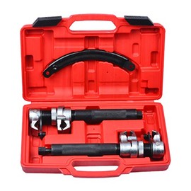 Prokomon 2 Pcs Coil Spring Compressor Tool - Coil Spring Clamps Strut Spring Compressor Tool Set with Safety Guard