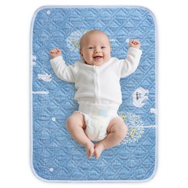 Diaper Changing Pads for Baby, Portable Change Mat, 3Layers Waterproof Change Pad Foldable Absorbent Mats for Women, Reusable Incontinence Underpads for Patient 20''x27.5''