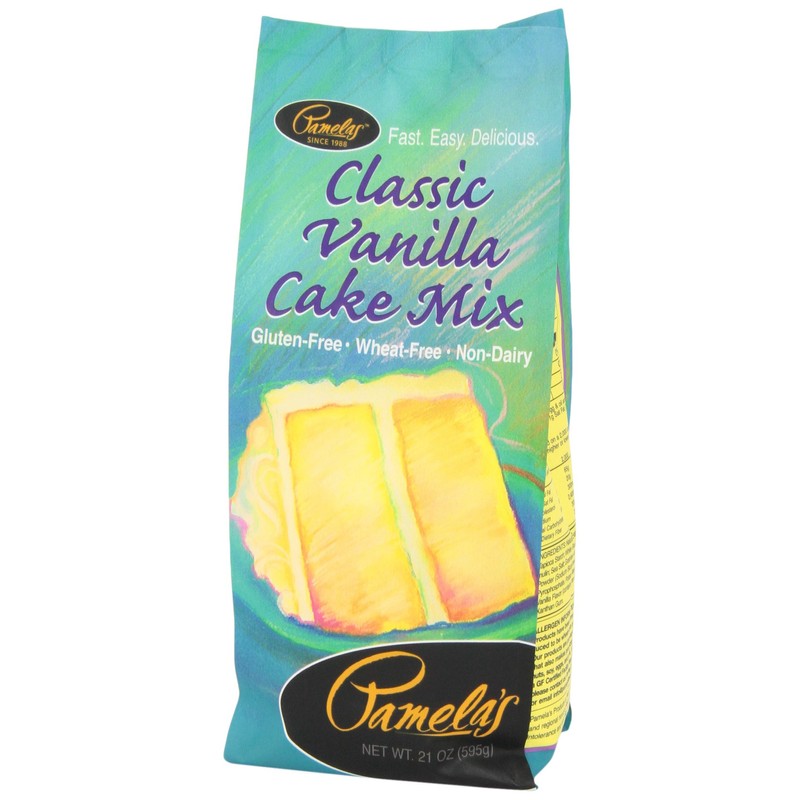 Pamelas Classic Vanilla Cake Mix, 21 oz